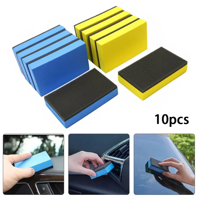 10Pcs Car Polishing Sponge: A Must-Have Accessory for Car Care