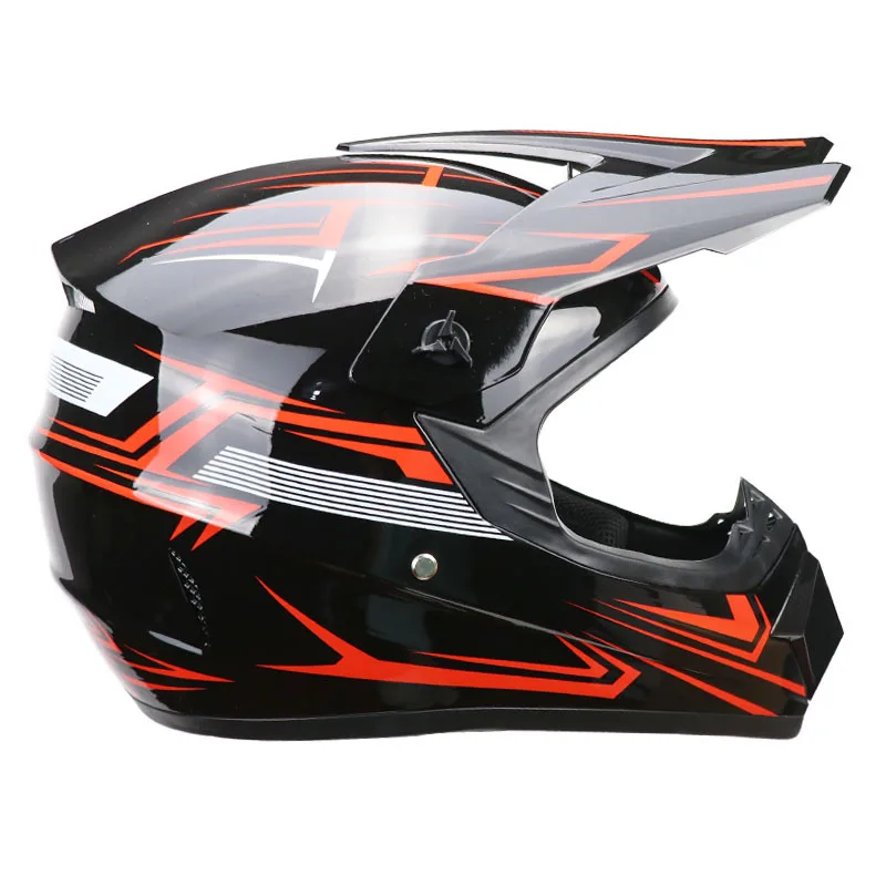 Taille M - Mat Black 11 - Casque Moto rcycle vtt casque moto homme haut de  gamme casco capacete moto cross hors route moto cross casque de course DH  vtt