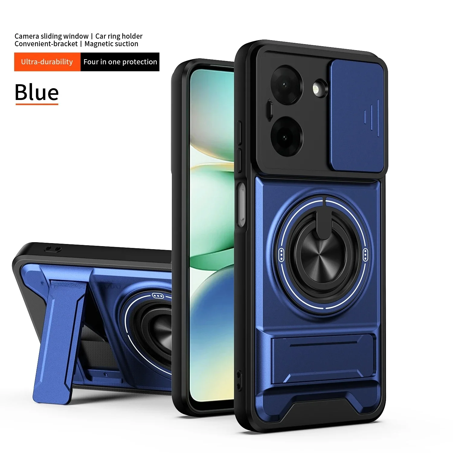 Luxury Rugged Armor Shockproof Phone Case Cover