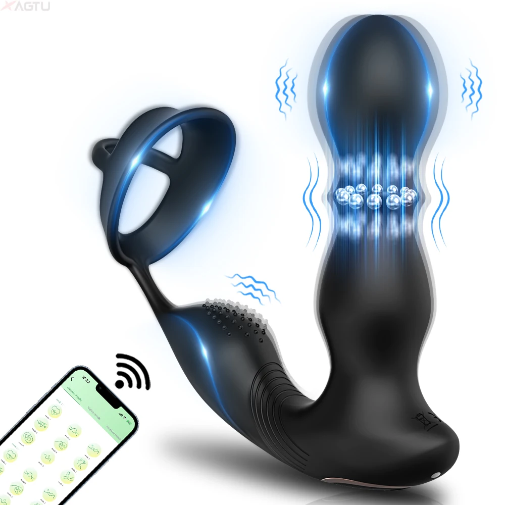 Kabelloser Anal Vibrator mit APP Fernbedienung 1