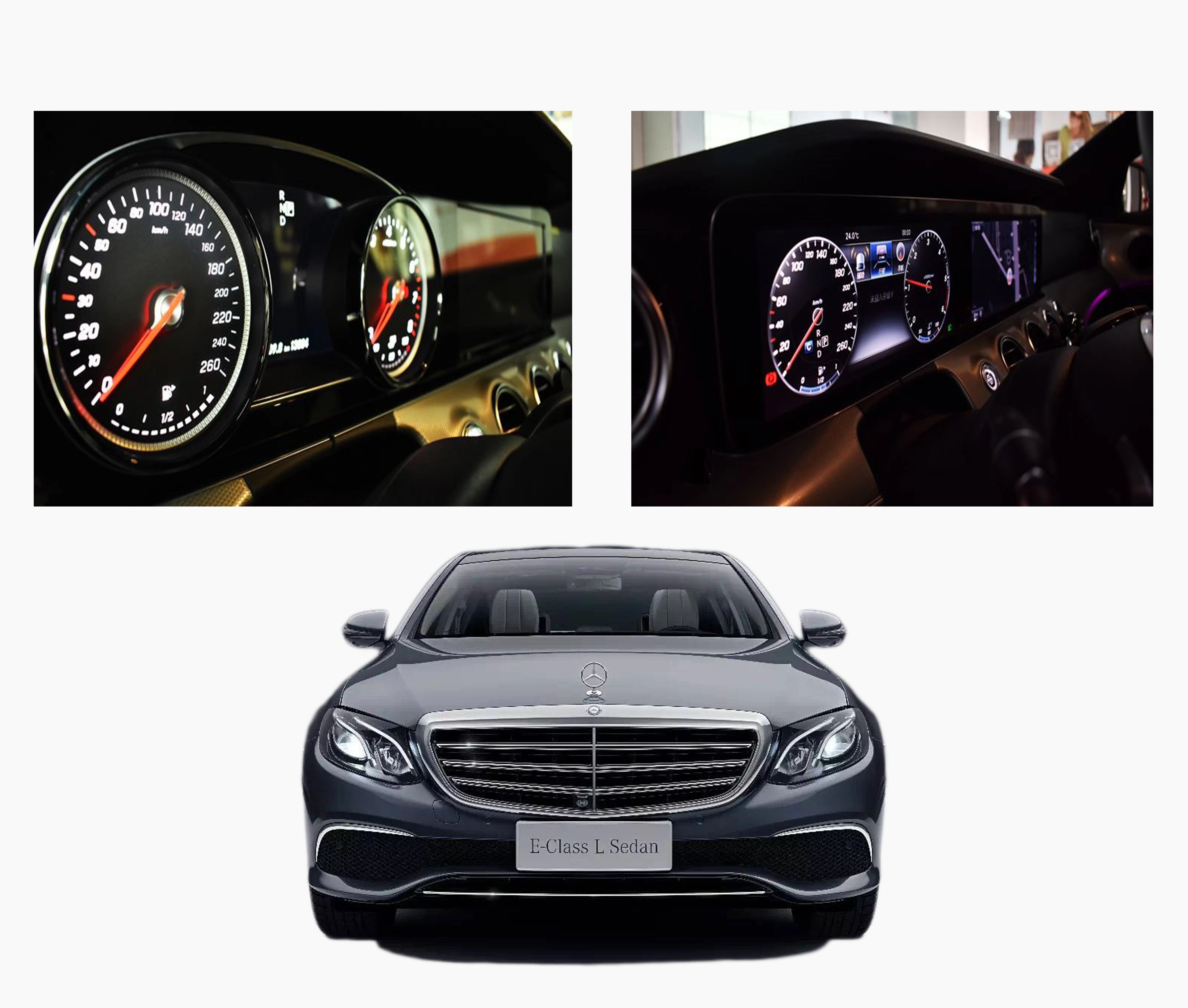 Compteur de vitesse à écran LCD de voiture multimédia, tableau de bord de  navigation de voiture numérique, classe E W213, LED Jas, tout neuf -  AliExpress