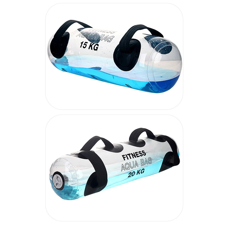 Fitness Aqua Bag Water Power Bags Workout Sandbag Water Home Gym Weightlifting Core Training Bodybuilding Crossfit Exercise Tool Punching Bag