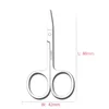 Nail Cutter Stainless Steel Eyebrow Trimmer Small Scissors Professional Manicure Sewing Nails Tools For Cuticle Oil Pedicure 5