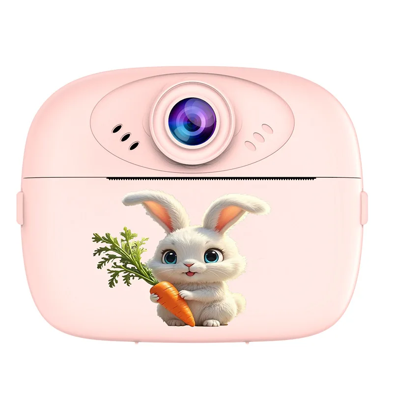 Kids Instant Print Camera Thermal Printer Video Recorder Portable Smart Digital Dual Lens Selfie Camera Kids Toys Birthday Gift 5