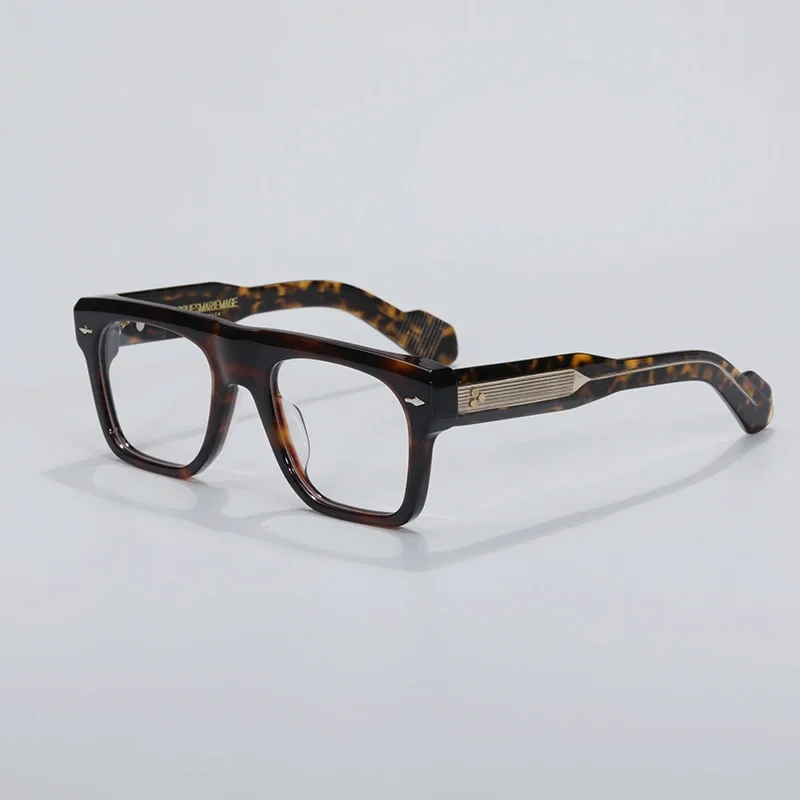 

JMM MISHMA Square Eyewear Frame Men Top Acetic Acid Designer brand Optical Glasses Female Myopia Reading Prescription Glasses