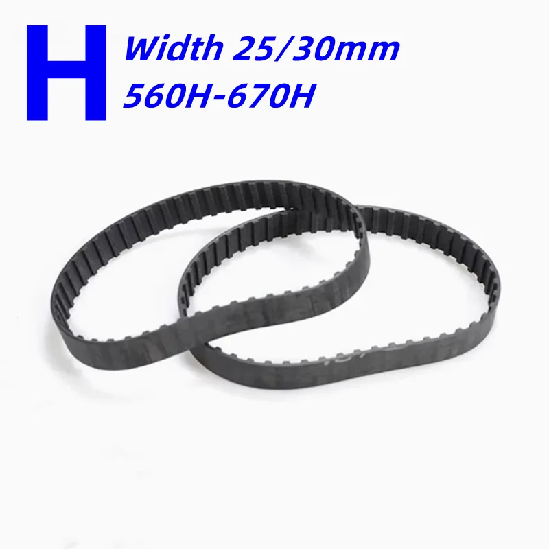 

H Rubber Timing Belt 560/565/570/580/585/590/600/605/610/615/620/625/630/640/645/650-670H Width 25/30mm Rubber Synchronous Belt