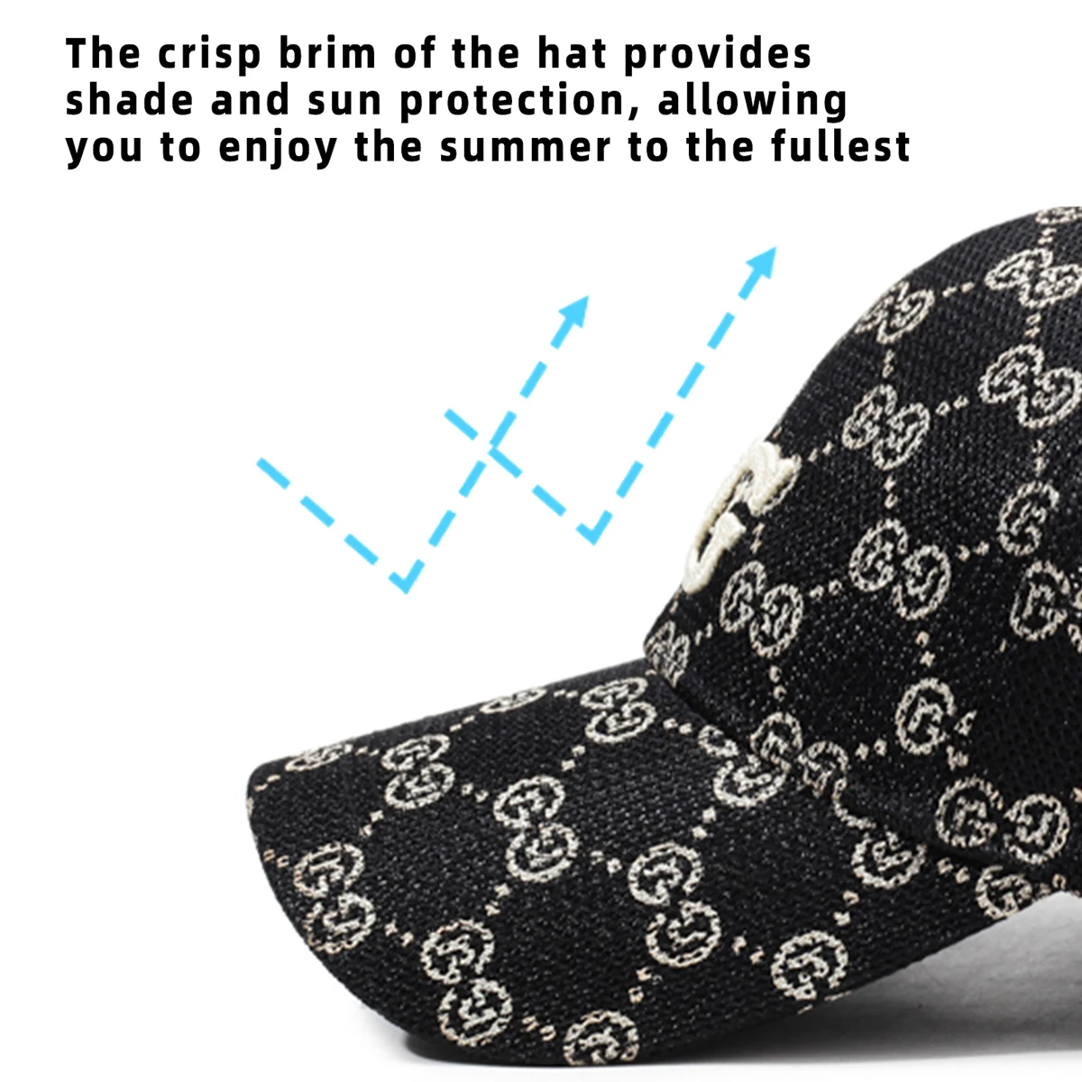 Hat Men's Spring and Summer Breathable and Quick-Drying Cap Outdoor Sunscreen Sun Net Hat Mountaineering Fishing Baseball Cap