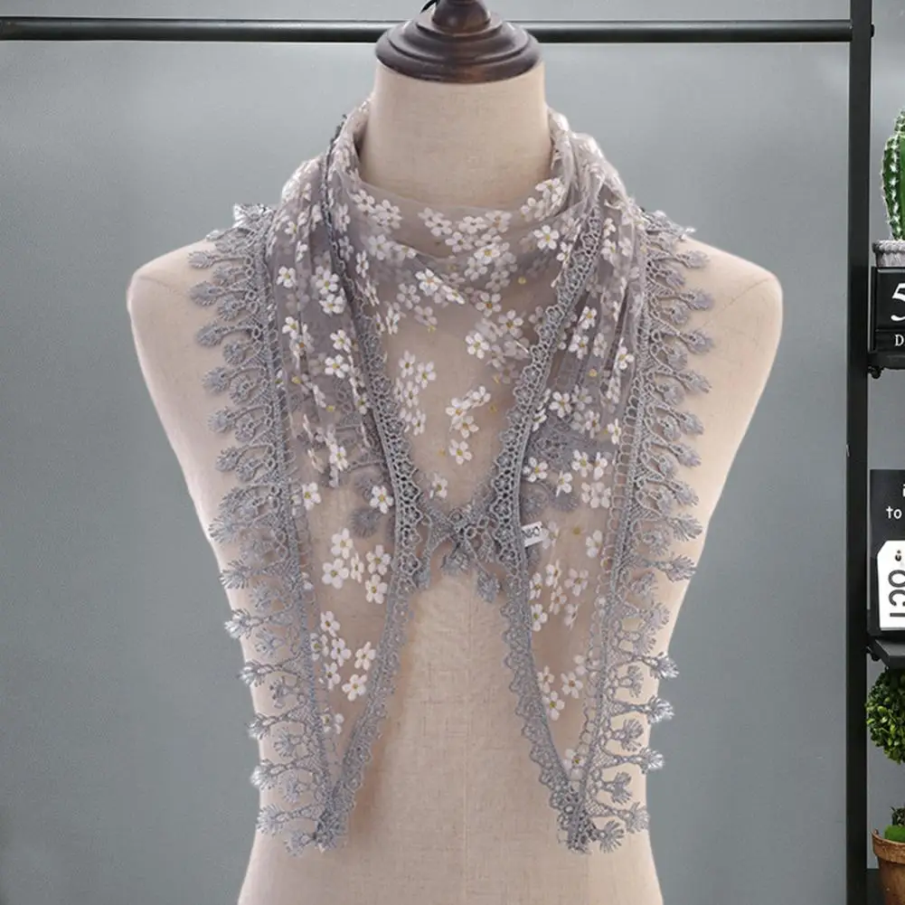 Рисунок 4 - Женская шаль, элегантный кружевной