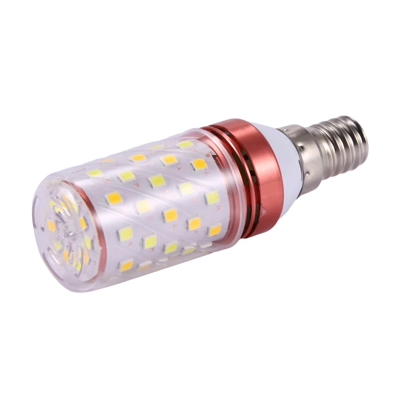 통합 SMD LED 옥수수 램프, 3 색 온도, AC 85V-265V, 따뜻한 흰색, 높은 빛, 에너지 절약, 소형 LED 전구