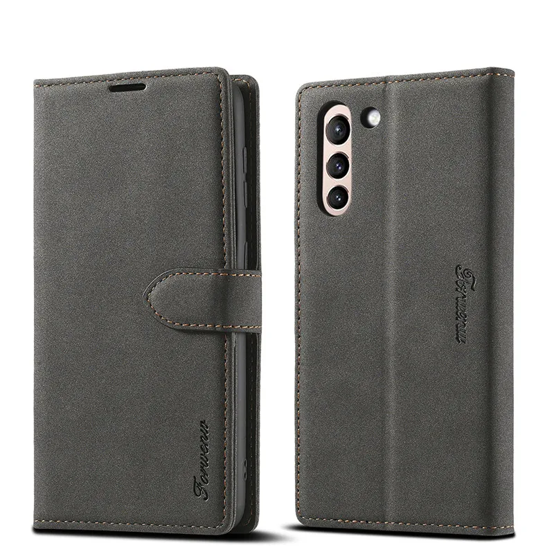 

Чехол-книжка для Samsung S21 Plus, Винтажный чехол для телефона Samsung Galaxy S21 Ultra, кожаный чехол-бумажник для Samsung S21 FE, женская сумка