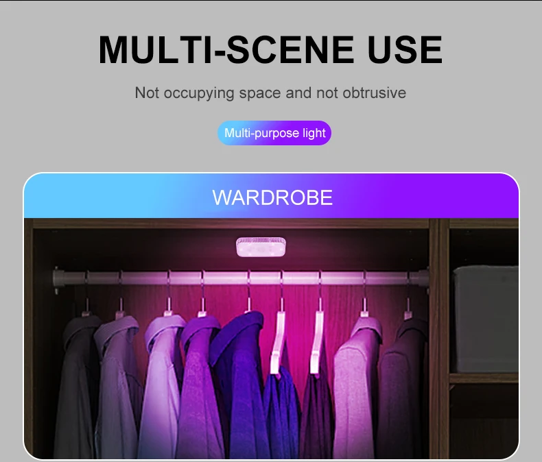 LED light on smooth surface