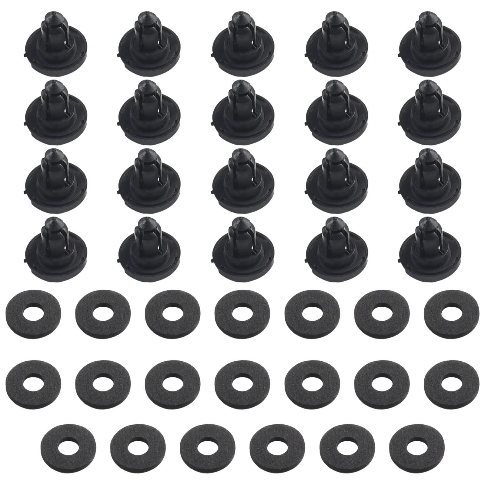 사이드 스커트 실 및 몰딩용 플라스틱 클립, 트림 클립, 자동차 외관 업그레이드, 20 하이 퀄리티