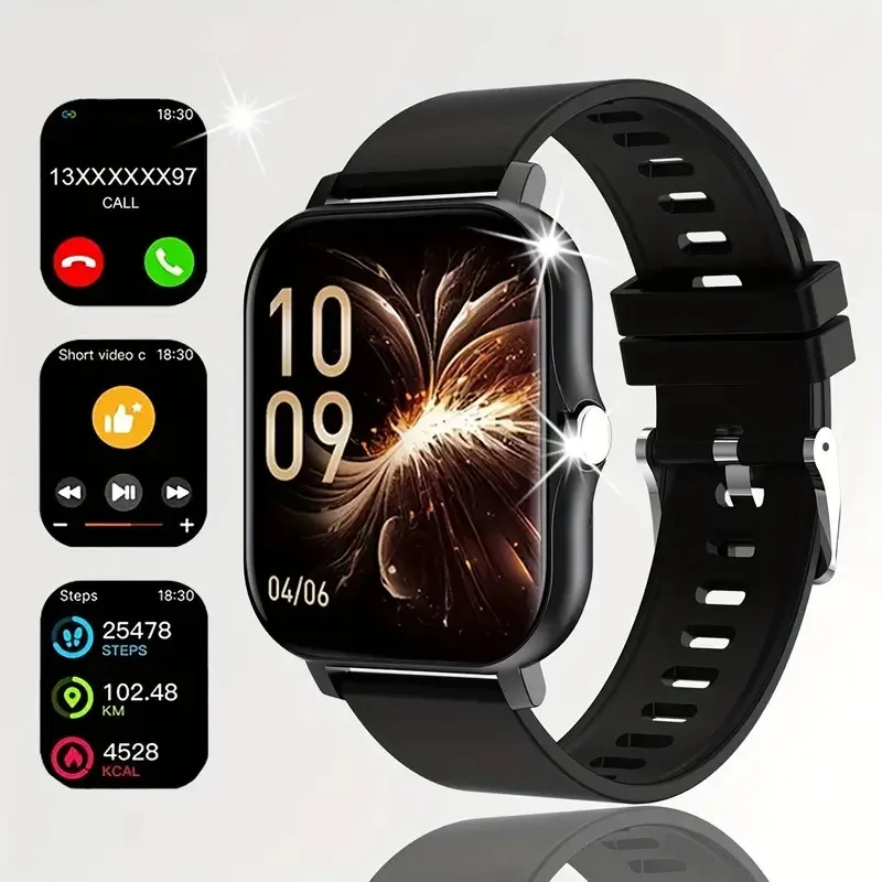 2026 New Smart Watch Bluetooth Talking Blood Oxygen/Blood Pressure Monitor Smart Watch for Women Men Holiday Gift 1