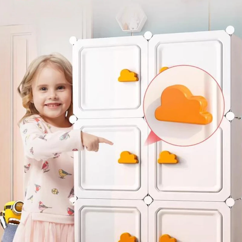Designer Cabinet Kid Toddler Wardrobe Clothes Drawers Children Furniture Plastic Food Baby Puerta Corredera Children's Kids