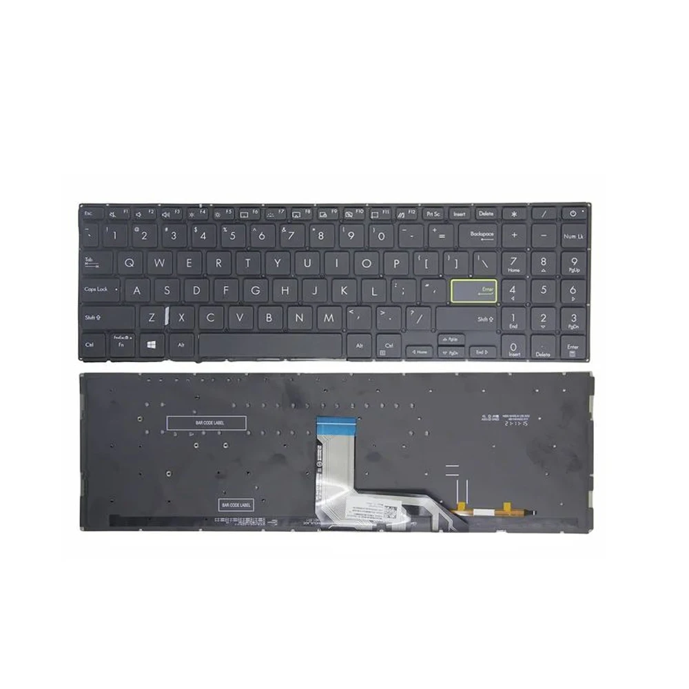

Подсветка для ноутбука XIN-Russian-US, клавиатура для Asus VivoBook X513 X513E X513EA X513EP X513EQ X513IA M513IA M513UA