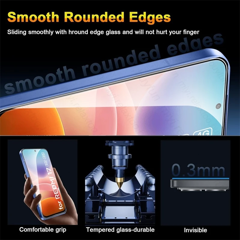 Premium 9H Clear Protective Glass Screen Protector Guard Cover Film