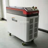 Laser Cleaning Machine for Graffiti Rust Oil Ink Oxide Removal 100W 200W Pulse Laser Rust Removal Machine Portable Laser Cleaner 3