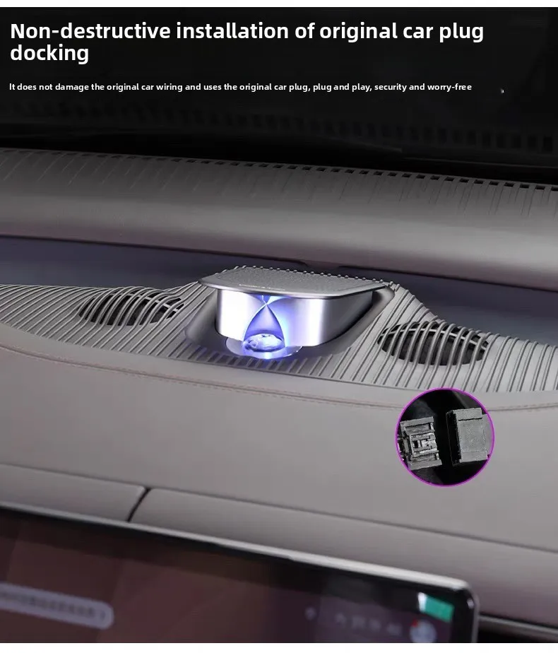 Auto Center Lifting Tweeters Speaker for Denza D9 Audio Upgrade Ambient LED Ligh