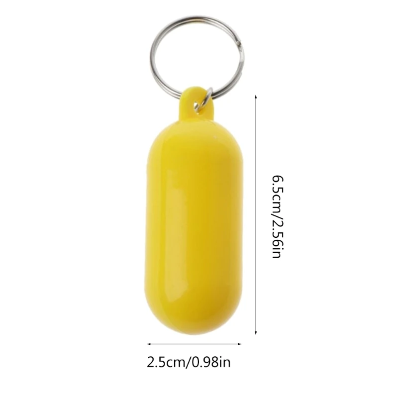 2Pcs Kayak Floating Keyring Buoyant Key Rings Marine Sailings Boat Float Canals Keychain Useful Water Sports Keys Buckle