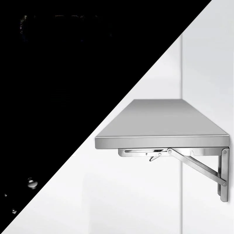 Thiened 304 Stainl Steel Wall Mounted Kitchen Storage Ra Single Layer Hanging elf Modern Simple Sle Cooking Utensi...