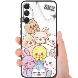 Kpop S - Stray - Kids Shockproof Soft Phone Case - Samsung A54 (Black1)