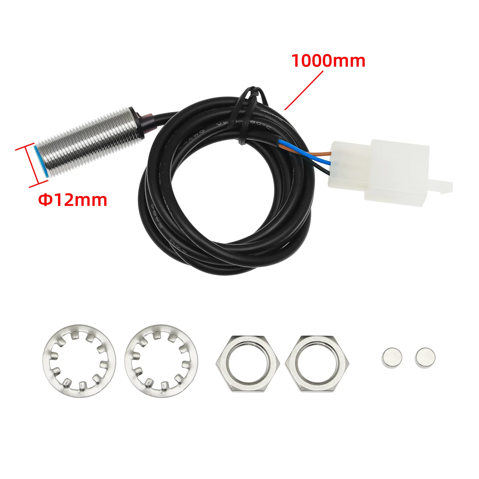 Motorcycle Speedometer Sensor Replacement Kit 1PCS Durable Digital Odometer Sensor Cable Universal for Motorcycle ATV custom auto speed sensor tcm tcu control module sensor kit
