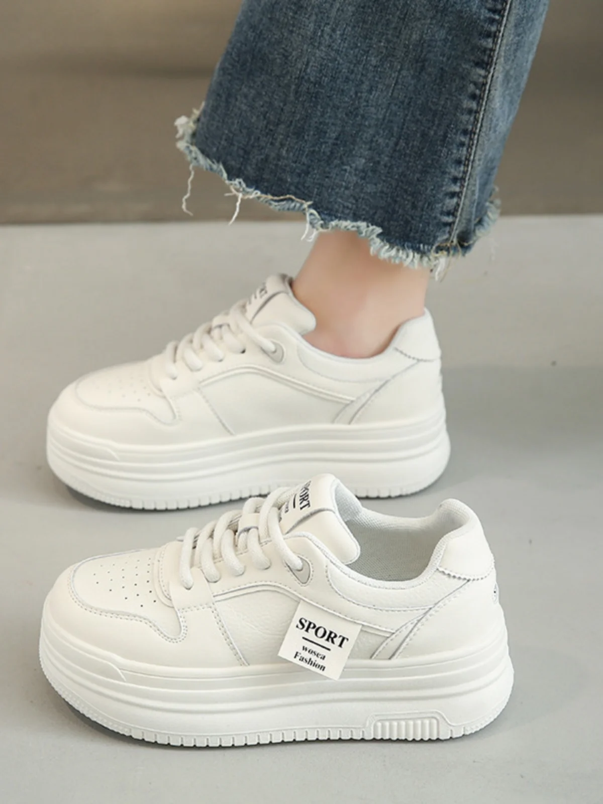 

Women's Sneakers Summer 2023 Shoes Woman-shoes Tennis Female Platform New Mesh Heels Casual Roses Trainers Fashion Thick Sole Le