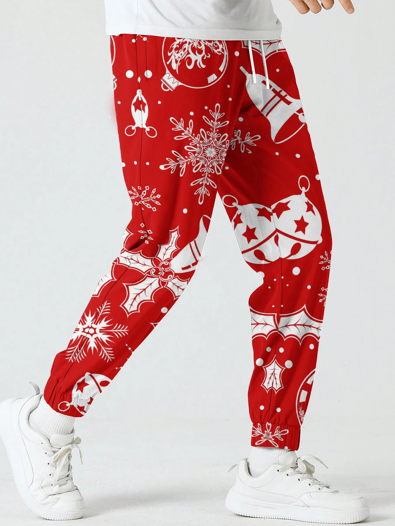 Men's Long Trousers Christmas Luxury 3D Printed Male Sweatpant Fashion Streetwear Casual Autumn Outdoor Jogging Y2K Pants Men