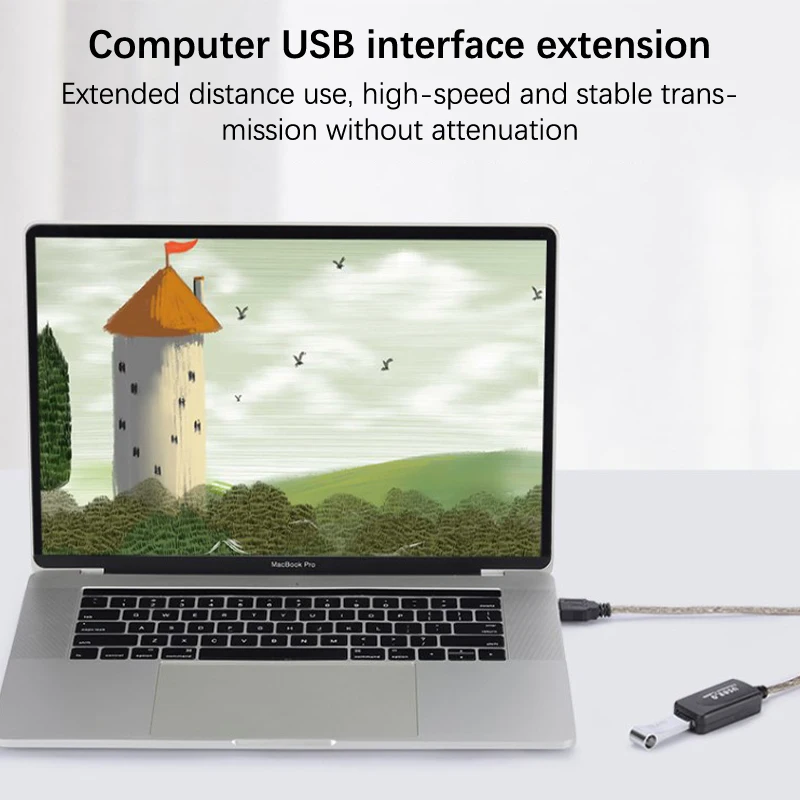 부스터 USB 수-암 익스텐션 케이블, USB 리피터 익스텐션 코드, USB 2.0 연장기, USB 2.0, 5M, 10M, 15M