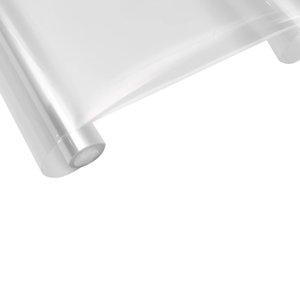 

1pc Car Headlight Protective Film Stickers High Quality Transparent 200*30cm Bumper Hood Paint Transparent Light Protector Films