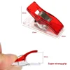 Plastic Strong Clips Colors Mini Sewing Clothes Pins Mutifunction Photo Hanging Clip Clamp DIY Craft Secure Quilting Binder Tool 6