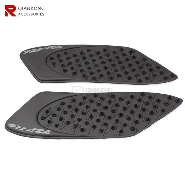 Motorcycle Sticker black Tank sticker Gas Fuel Oil Tank Pad Protector Decal FOR YAMAHA YZF-R1 YZF-R6 MT-03 MT-07 FZ8 FZ1 FZ6 YZF-R6 2006-2007