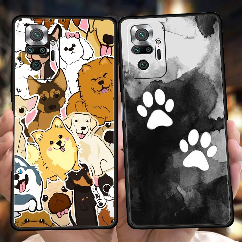 Dog Paw Soft TPU Phone Case Cover