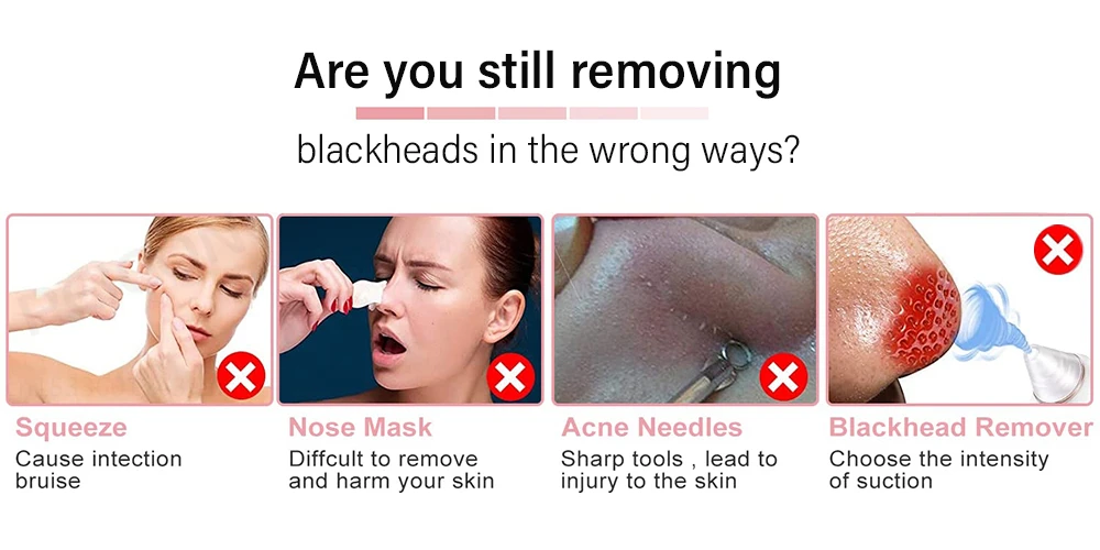 Ultrasonic Skin Scrubber Peeling Blackhead Remover
