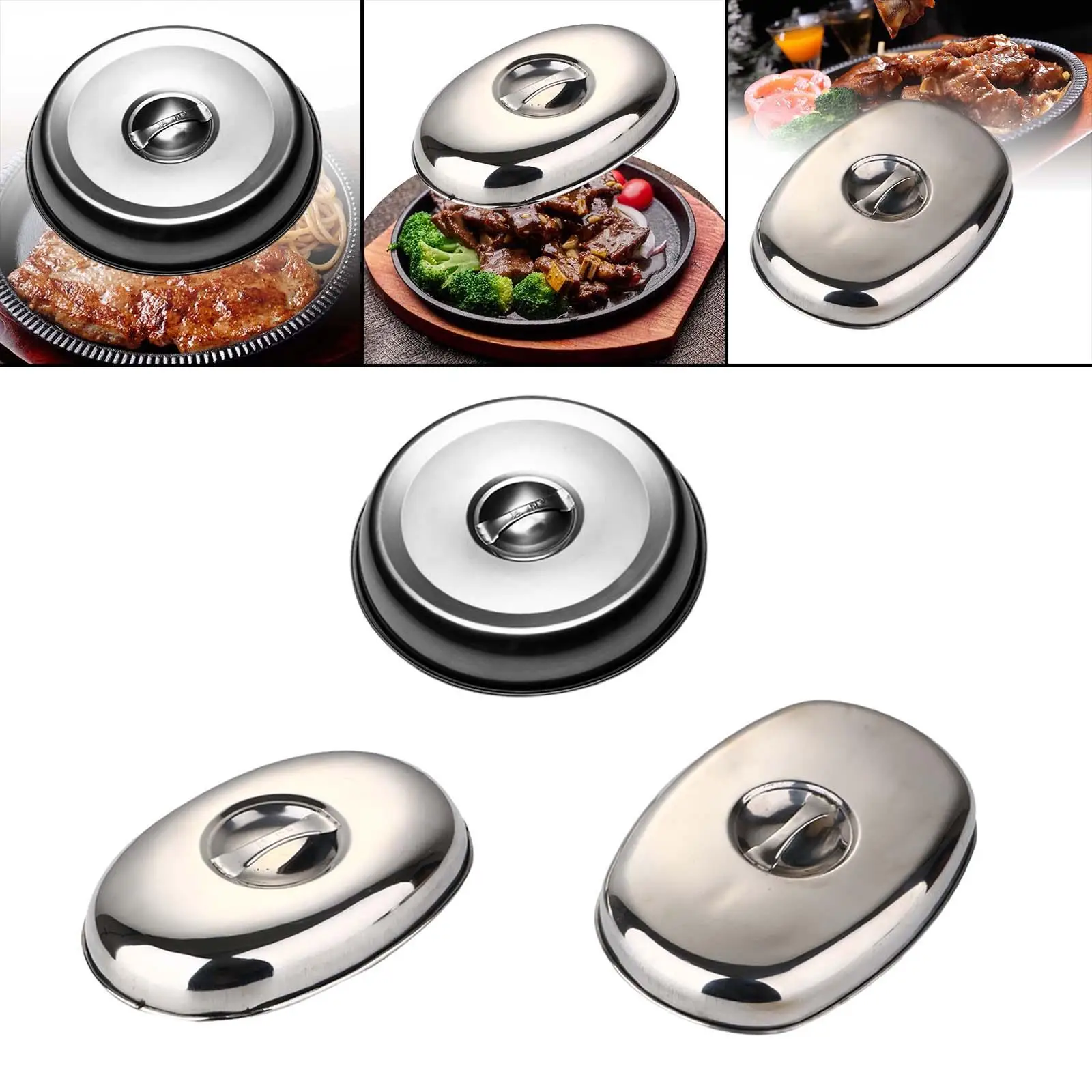 Melting Dome Lid Dustproof Outdoor BBQ Steak Lid Food Burger Steak Plate Cover for Buffet Barbecue Restaurant Yard Bbq Melting Dome Lid Dustproof Outdoor BBQ Steak Lid Food Burger Steak Plate Cover for Buffet Barbecue Restaurant Yard Bbq