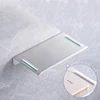 1pc Wall-mounted Phone Holder Creative Multi-functional Phone Storage Rack Sundries Holder Shelf Tray Charging Stand 2