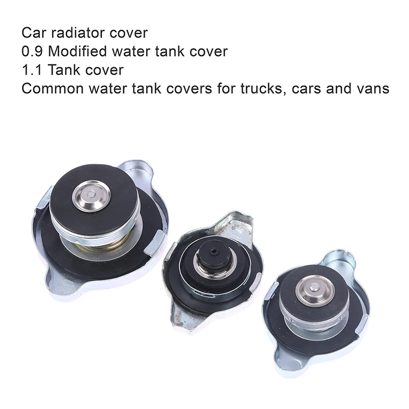 Car sealing coolant radiator cap general type 0.9 / 1.1 radiator cap modified water tank cover for most of cars radiator cap