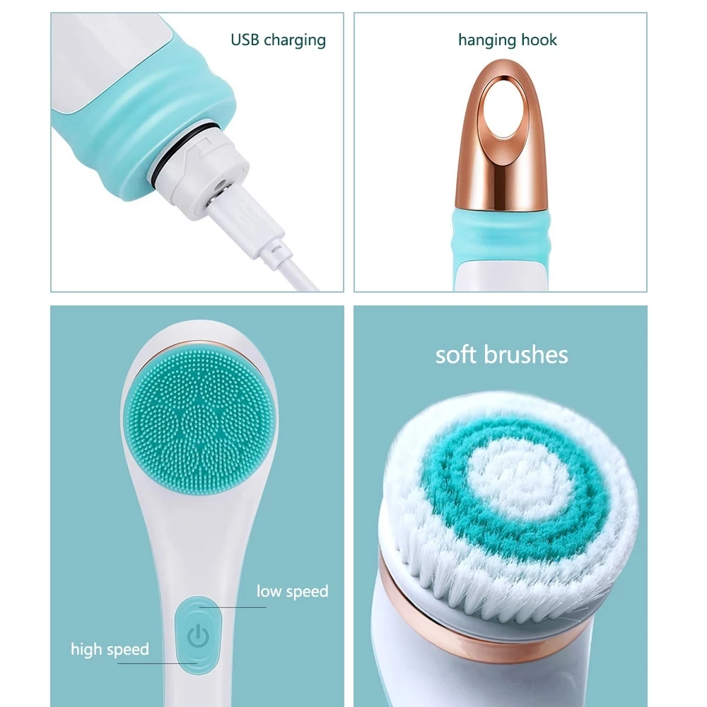 Electric Body Shower Brush The Beauty Drawe
