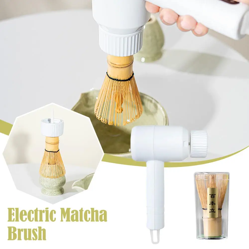 Rechargeable Electric Matcha Whisk for Effortless Tea Blending