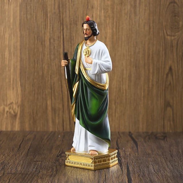 Pásztor Jézus Figura Vallási Dekoráció Katolikus Szobrok Dísz Az Otthoni Szobor Díszdekoráció Js22 - Image 2