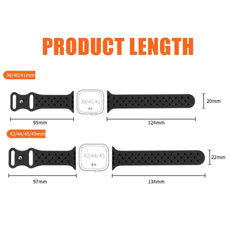 Breathable Silicone Strap