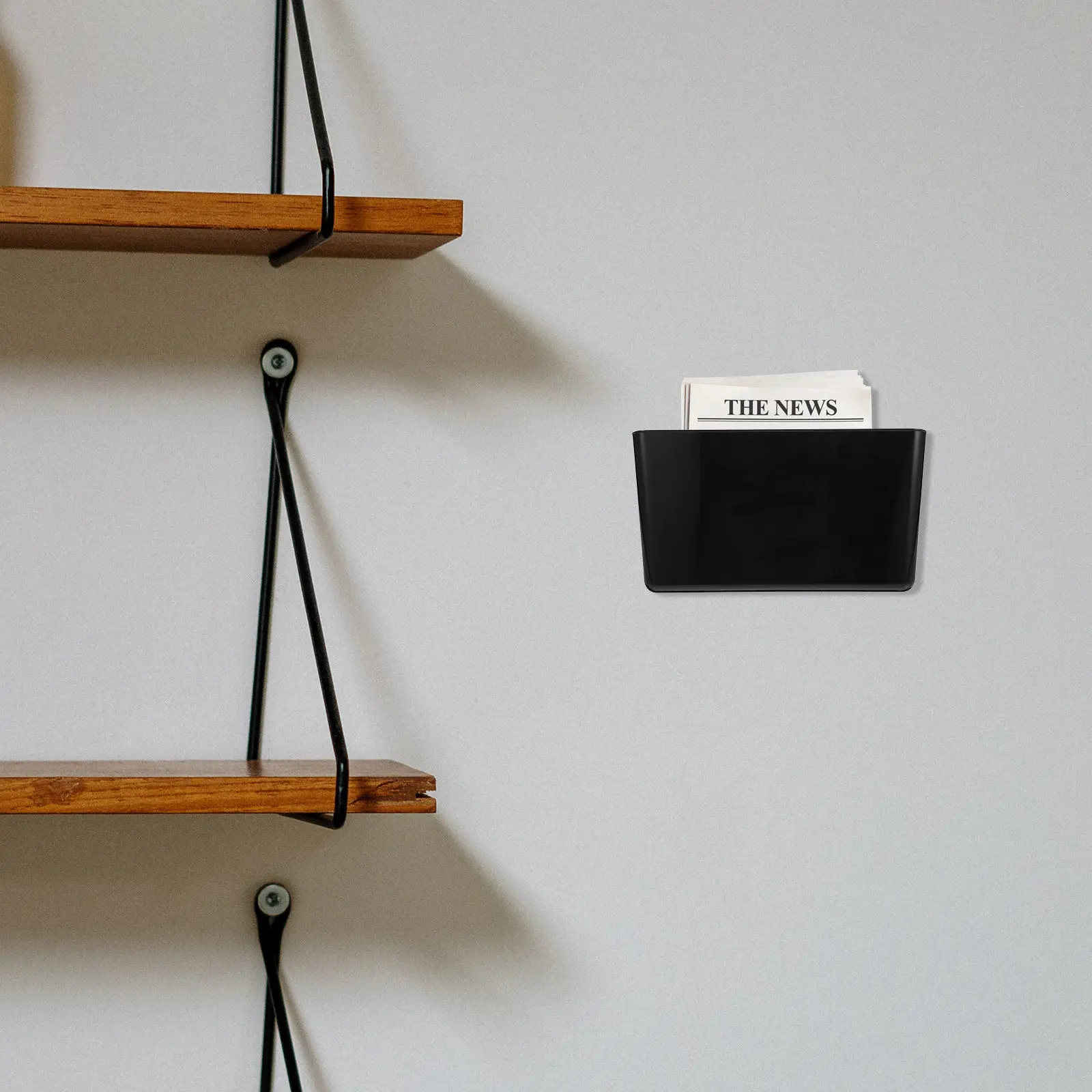 사무실 벽걸이용 파일 정리함, 잡지 보관 선반, 파일 폴더 스탠드 디스플레이, 싱글 포켓 벽걸이 파일 홀더