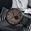 Dropship Fashion Simple Design Waterproof Stainless Steel Mesh Small Dial Men Watches Top Brand Luxury Quartz Relogio Masculino 5
