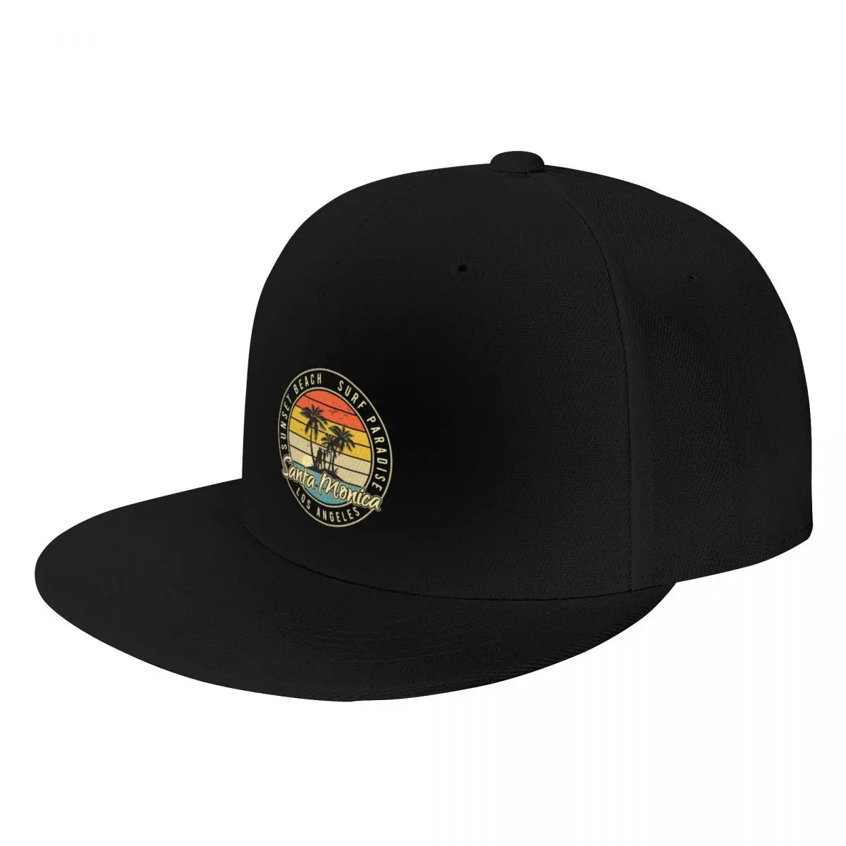 

Santa Monica Los Angeles Sunset beach Baseball Cap Hat Baseball Cap Fashion Beach Luxury Man Hat custom Hat Men Women's
