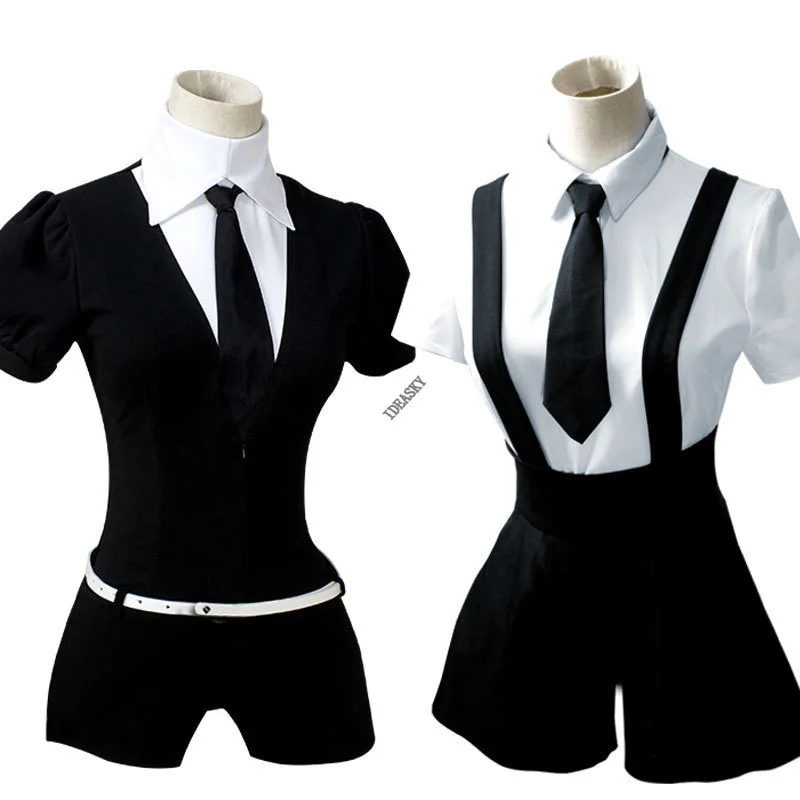 Japanese Anime Houseki no Kuni Diamond Cosplay Costume Playsuit Outfits Uniforms Suits Wig