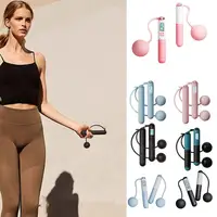 Counting Jump Rope ball TPU Skipping Rope Exercise Adjustable Cordless jump rope Fitness gym Training Home Sport Equipment 1