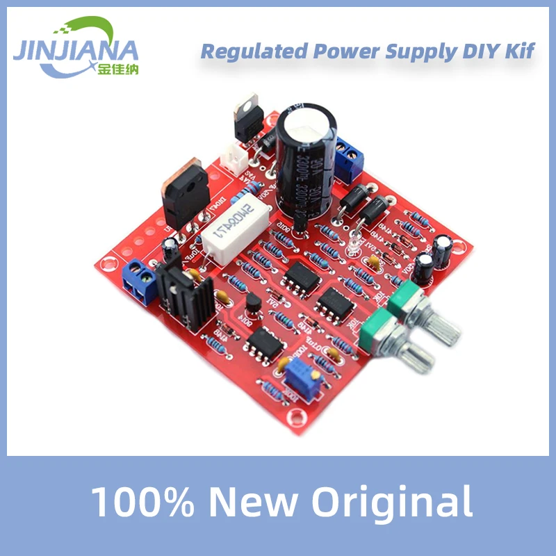 030V 2mA3A DC Regulated Power Supply DIY Kit Continuously Adjustable