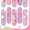 20PCS 50pcs/set Cartoon Kawaii Girls Horse Prints Band Aid Skin Dressing Tape Patch Strips Adhesive Bandages Plasters Woundplast 3