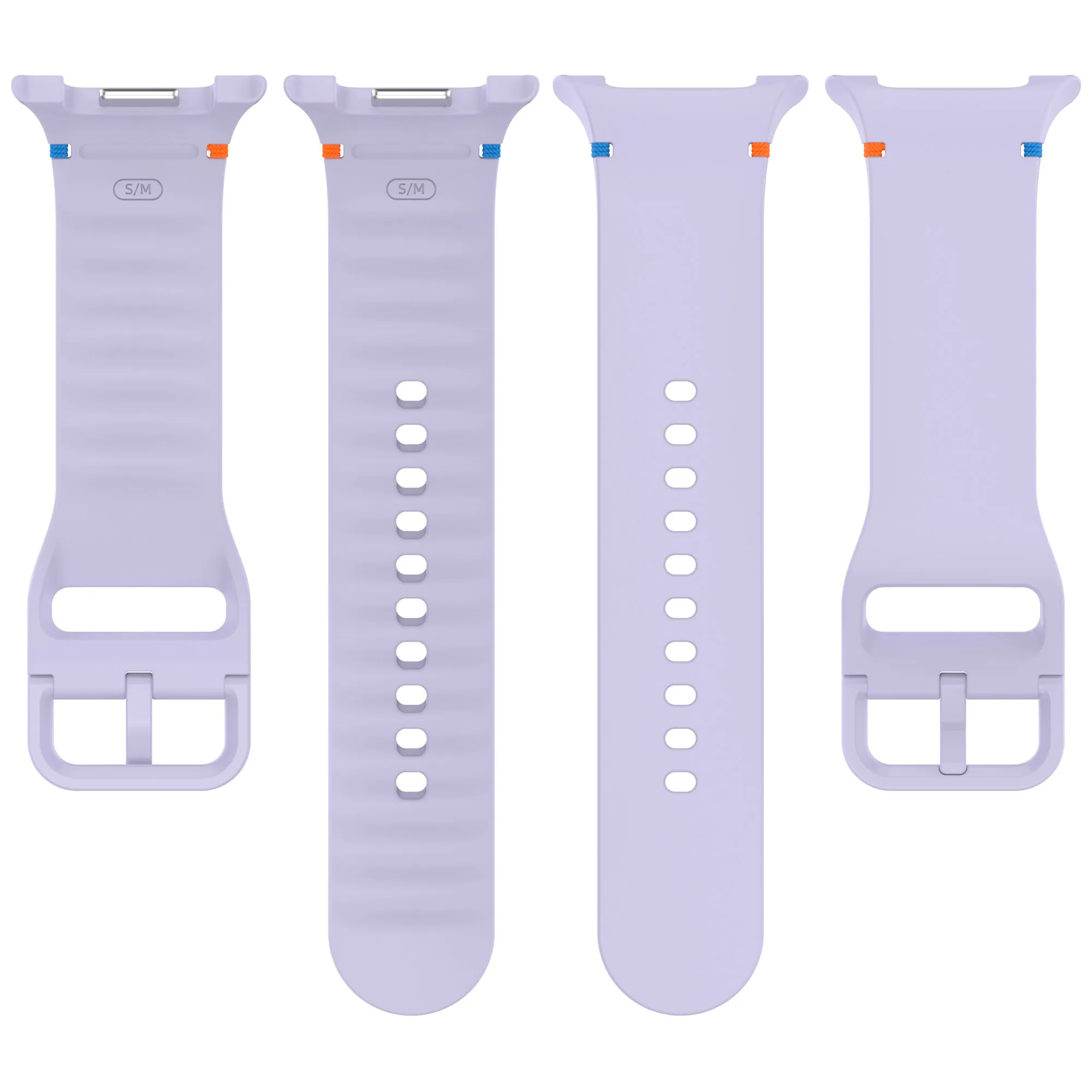 Enhanced Silicone Strap - Quick Breathable Wristband for Smartwatches, 44mm-40mm