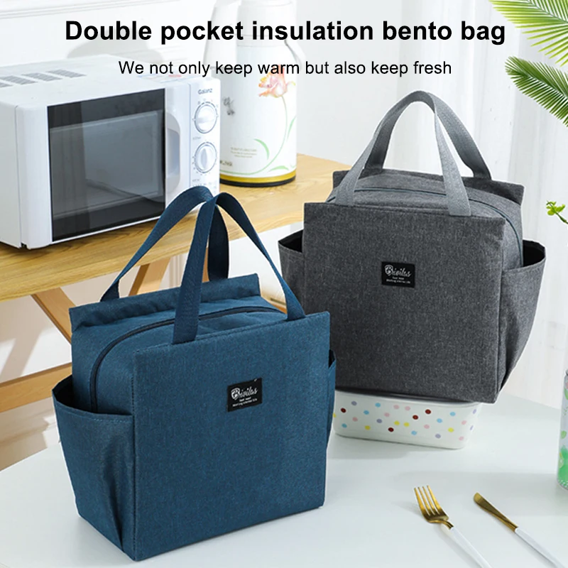 Premium Insulated Lunch Bag with Thermal Protection and Durable Oxford Fabric - 10L Capacity